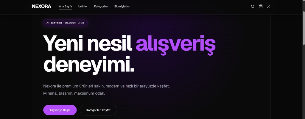 Nexora önizleme
